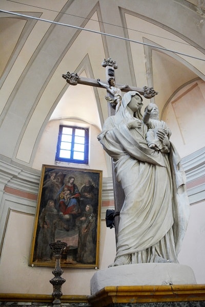 Castagnole Piemonte Copia in gesso della Madonna Consolata