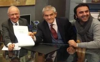 ospedale unico Asl TO5 firma accordo Moncalieri Saitta Chiamparino