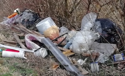 foto-trappole contro abbandoni di rifiuti