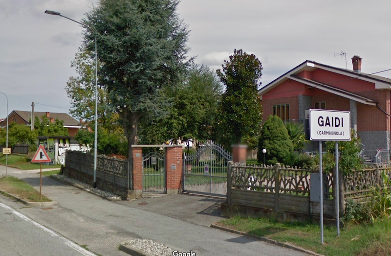 Frazione Gaidi bilancio ph Google Street View