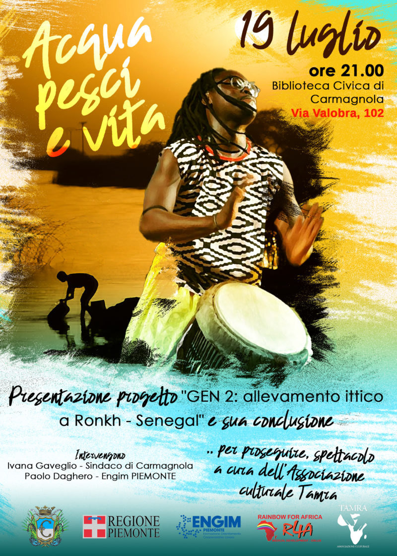 "Acqua, pesci, vita": Carmagnola solidale con il Senegal