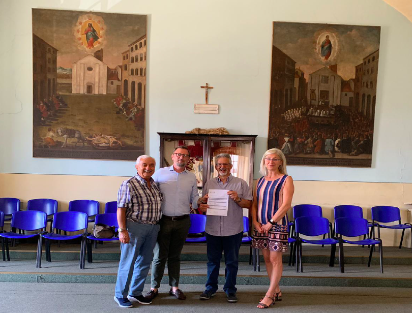 Dal Rotary di Carignano una donazione a "Il Samaritano"