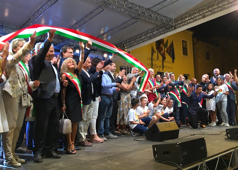 Fiera del peperone inaugurazione taglio del nastro