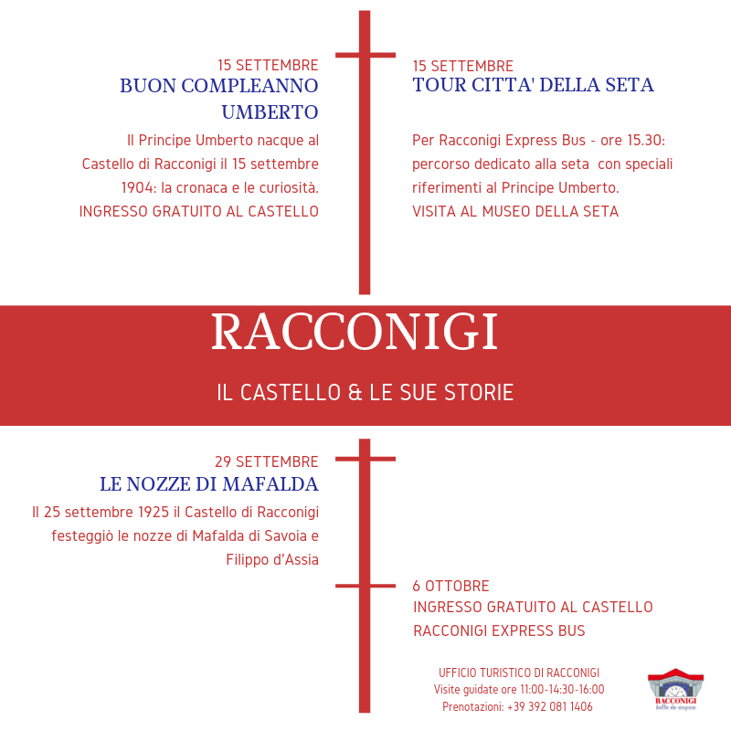Racconigi e le sue storie settembre 2019