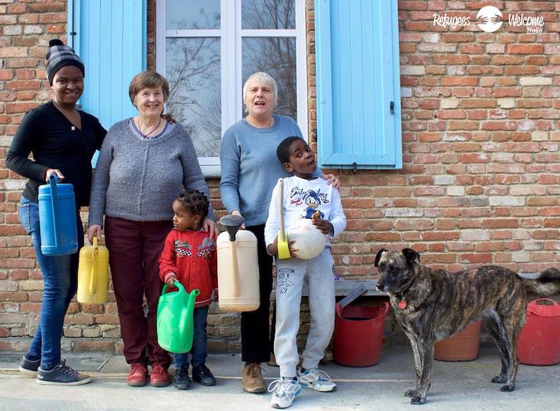 refugees welcome carmagnola
