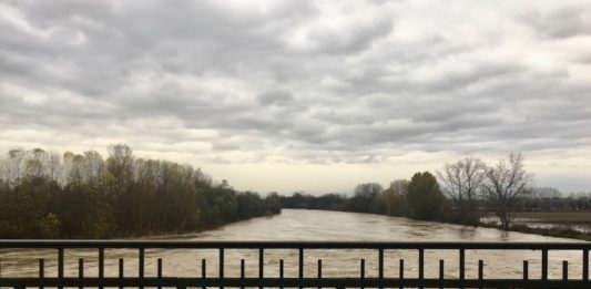 Ponte Po Carignano Villastellone rete stradale maltempo foto Il Carmagnolese