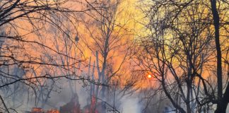 Incendi a Chernobyl foto Yaroslav Yemelianenko