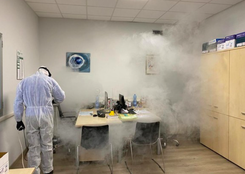 COVID-19, interventi di sanificazione per aziende e privati con V-Mat Service