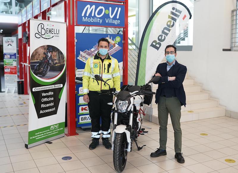 benelli moto croce verde Villastellone