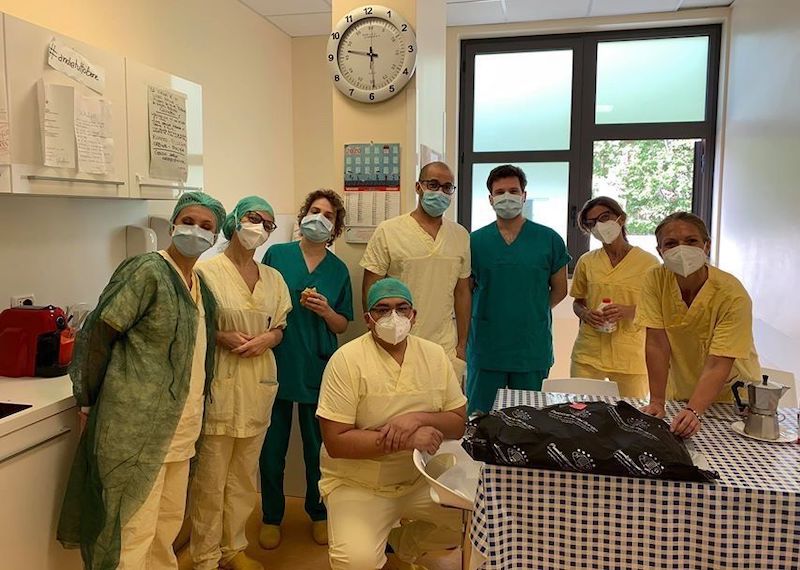 Dalla Pasticceria del Borgo 600 croissant a chi è in prima linea contro il Covid-19
