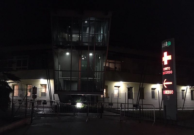 riapertura Pronto Soccorso San Lorenzo Carmagnola notte