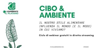 cibo e ambiente webinar gratuiti legambiente