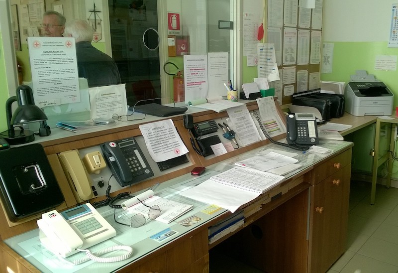 CRI centralini ambulanza Carmagnola