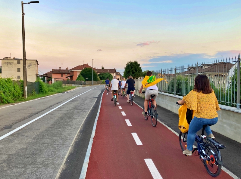 pista ciclabile carmagnola san giovanni