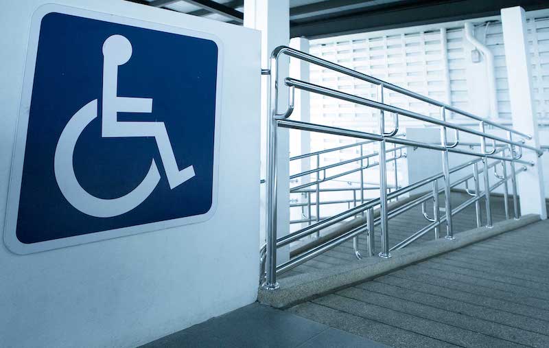 rampa disabili scuole di poirino