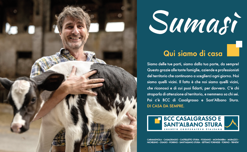 Sumasì, nuova campagna della BCC di Casalgrasso e Sant’Albano Stura