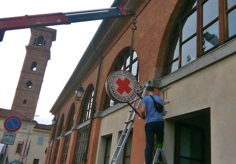 Cri Carmagnola, completato il trasloco nella nuova sede