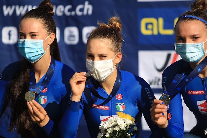 Argento agli Europei per Valentina Basilico del Racconigi Cycling Team