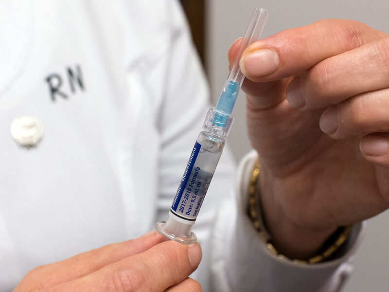 vaccinazione antinfluenzale in Piemonte