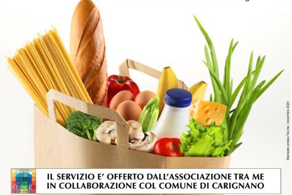 A Carignano torna la spesa a domicilio con TraMe