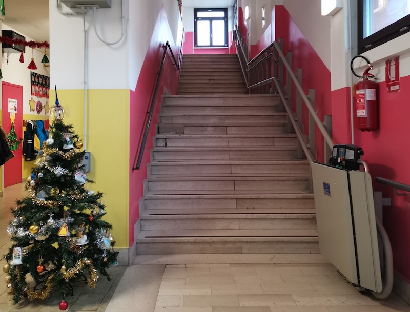 Meno barriere architettoniche in cinque scuole di Carmagnola