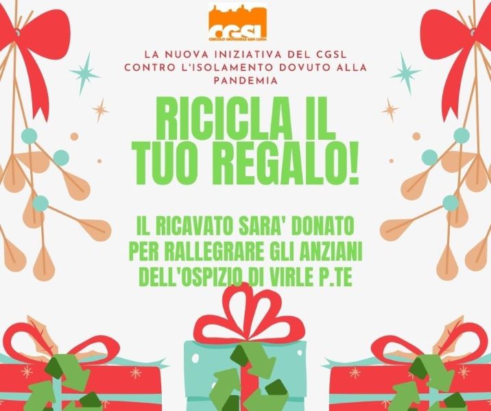 ricicla il tuo regalo