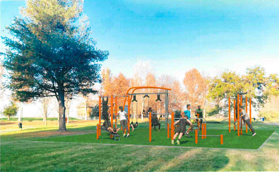 Area Fitness parco Cascina Vigna Carmagnola