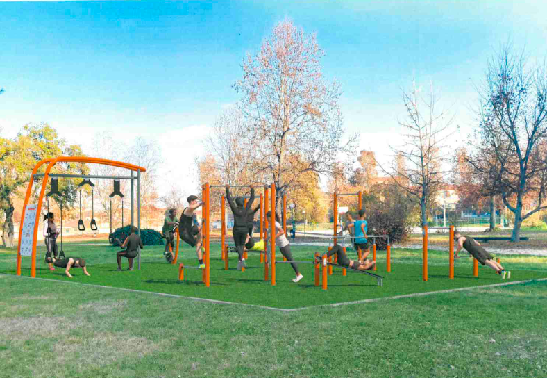 Carmagnola: il parco della Vigna diventa un'area fitness all'aperto