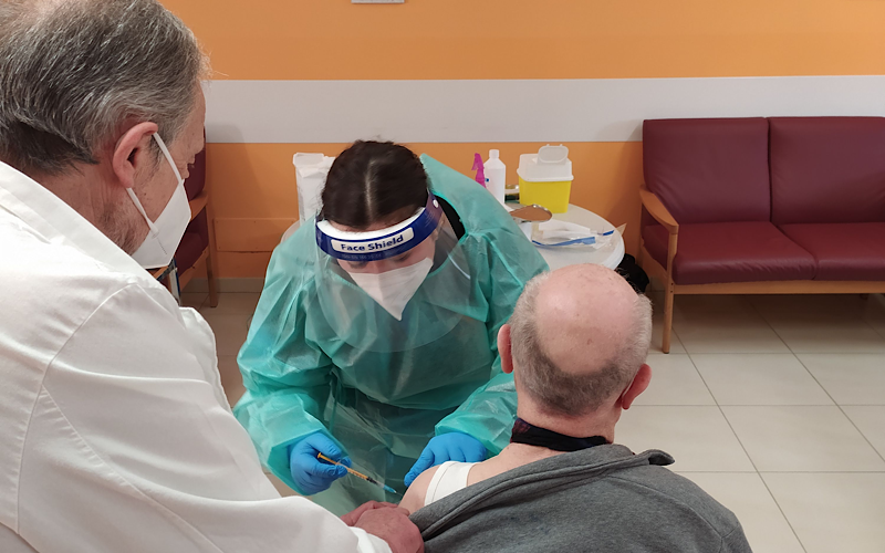 Giornata di vaccini all'Ospedale San Giuseppe di Caramagna