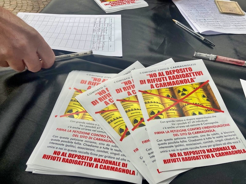 Anche la Camera dei Deputati discute la petizione anti-nucleare a Carmagnola