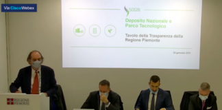 tavolo trasparenza nucleare piemonte Sogin