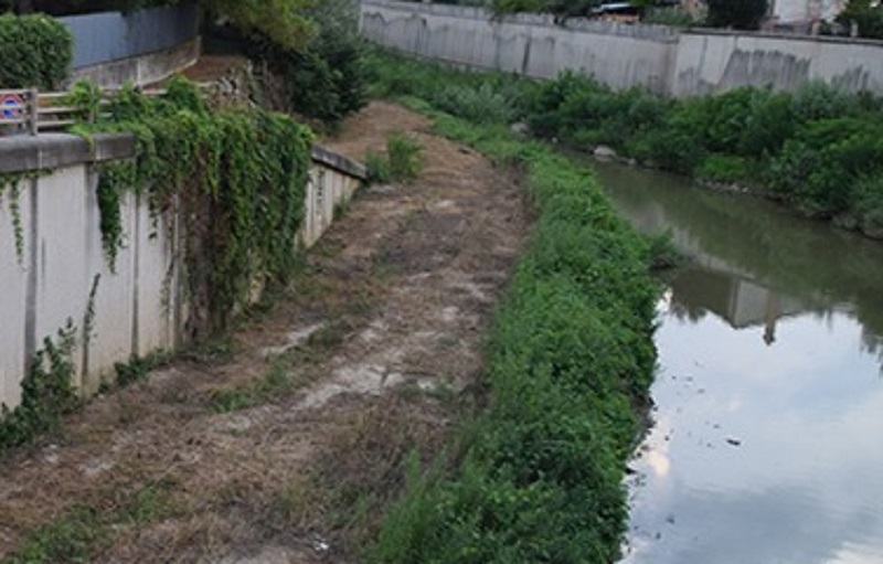 Santena ponte sul banna