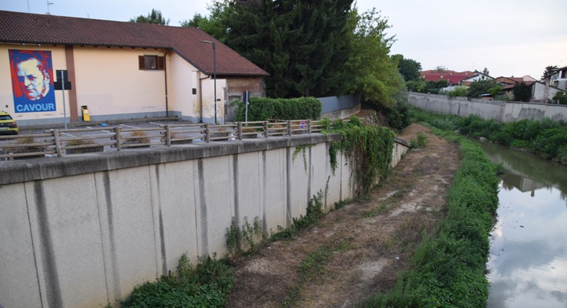 Santena, in fase di partenza i lavori sul fiume Banna