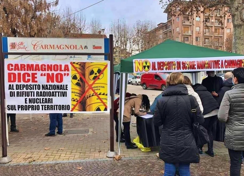 firme scorie nucleari carmagnola