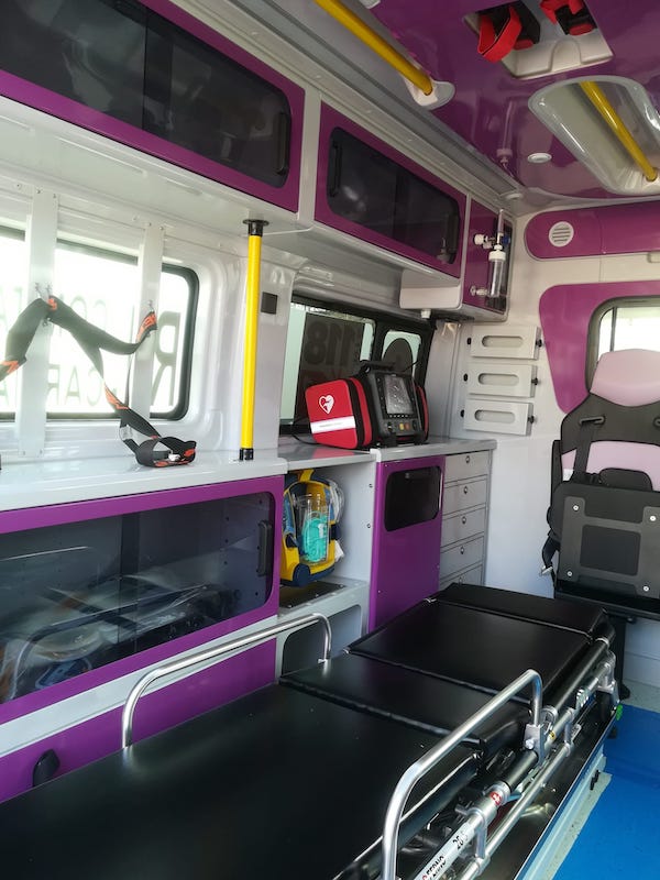 nuova ambulanza carmagnola CRI