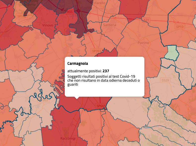 terza ondata covid carmagnolese
