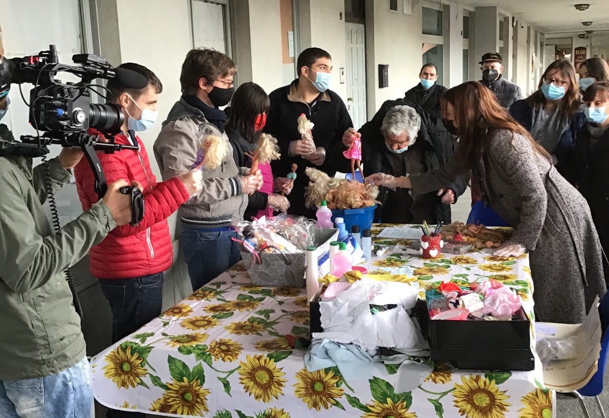 La BBC a Carmagnola per raccontare i laboratori di Angeli di Ninfa
