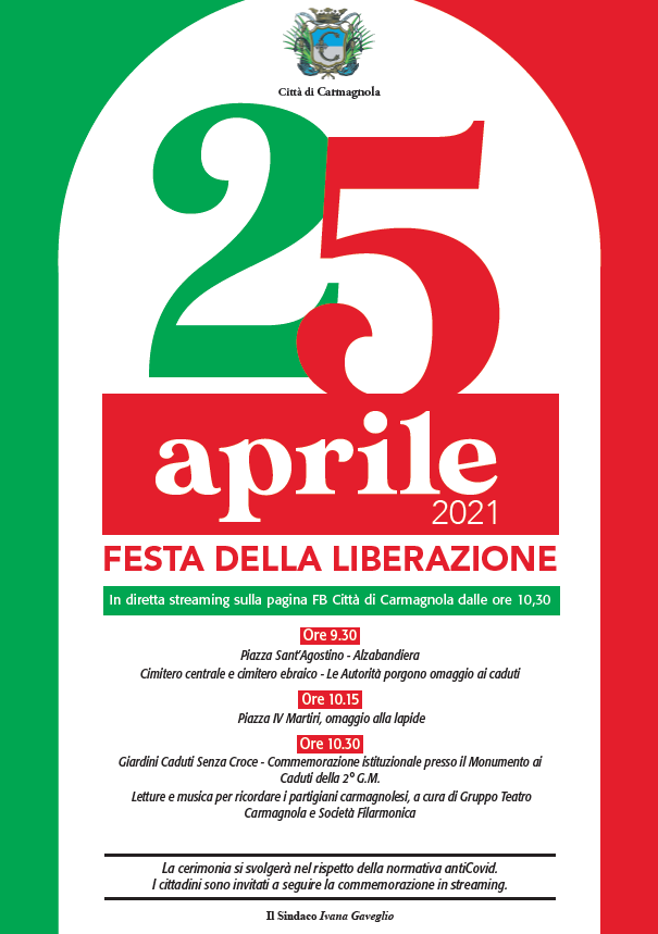 25 aprile carmagnola streaming