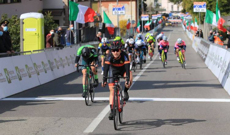 Nuovo allenamento "azzurro" per Valentina Basilico (Racconigi Cycling Team)