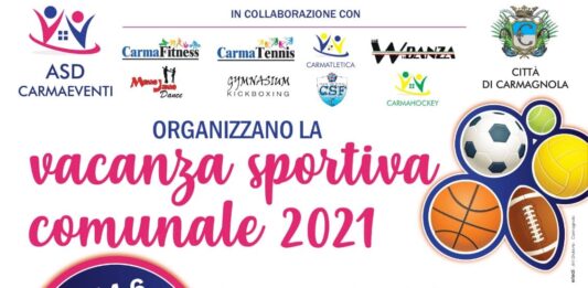 vacanza sportiva 2021 carmagnola