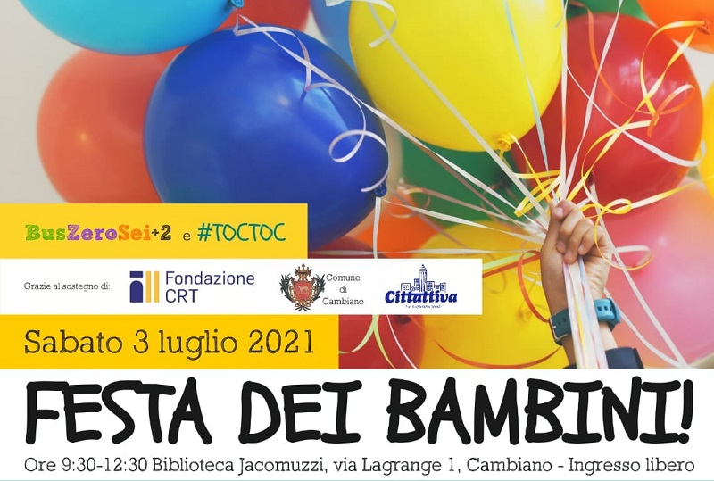 festa dei bambini cambiano