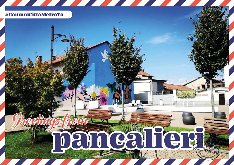 Pancalieri diventa una cartolina per il Facebook della Città metropolitana