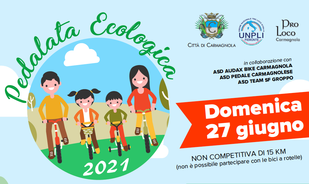 pedalata ecologica carmagnola 2021