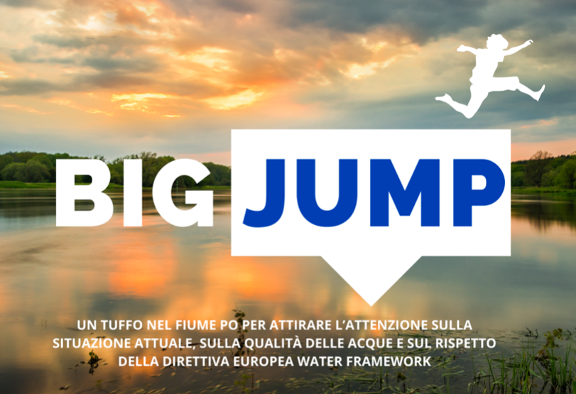 Big Jump Carmagnola 2021 fiume po bosco Gerbasso Legambiente