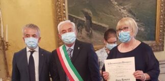 Maura Romero Cavaliere al Merito della Repubblica Fidas Carmagnola