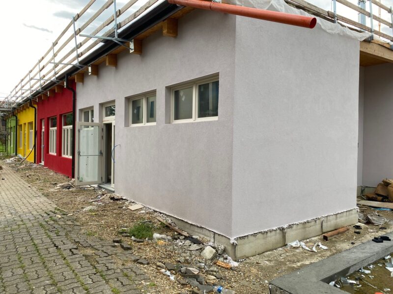 Continuano i lavori per il nuovo polo scolastico di Castagnole