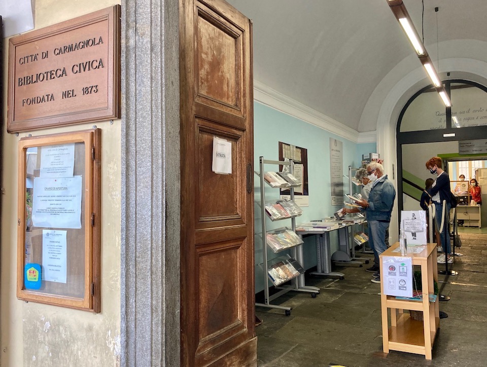 orari biblioteca carmagnola