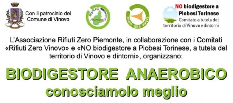biodigestore rifiuti Vinovo
