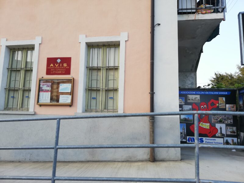“Una frase per l’Avis”, progetto creativo dei donatori di Piobesi