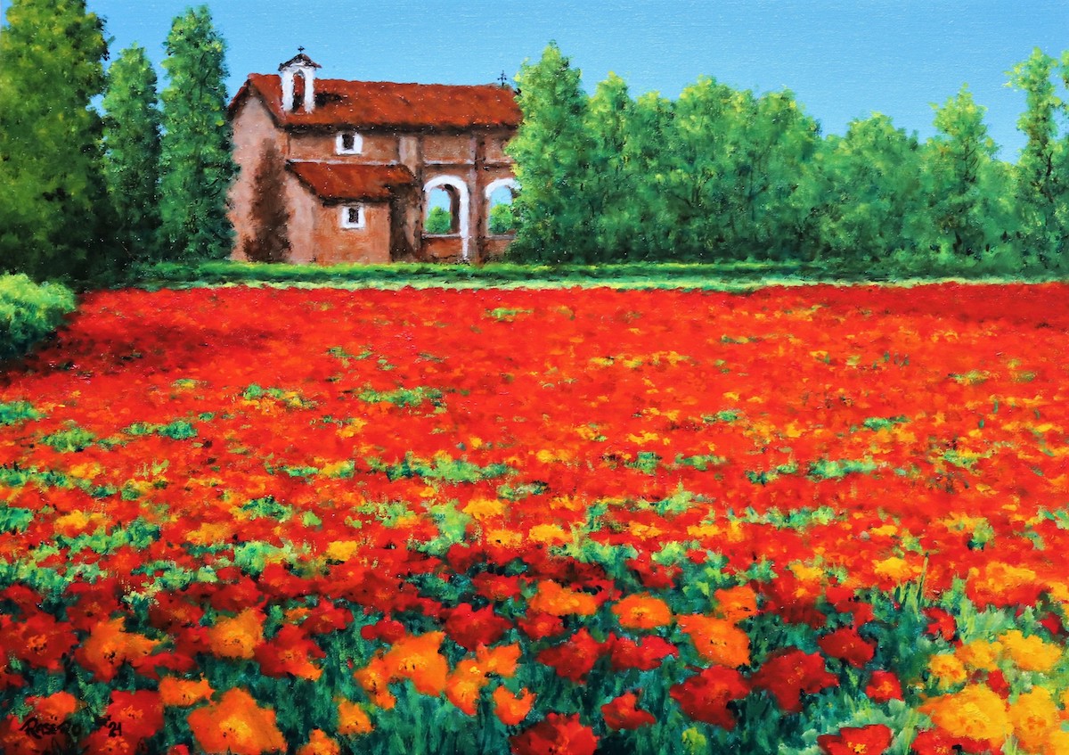 L'artista carmagnolese Piero Rasero espone a Pancalieri